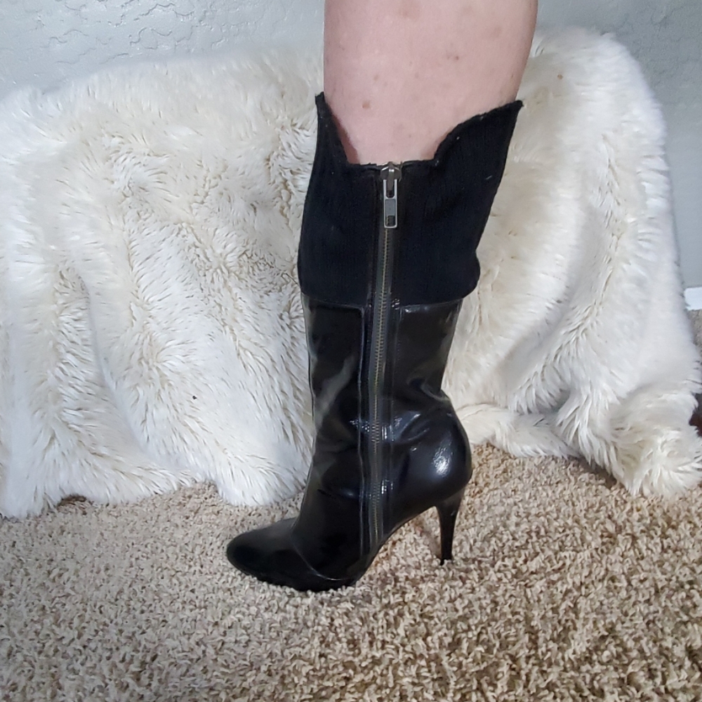 leather boots